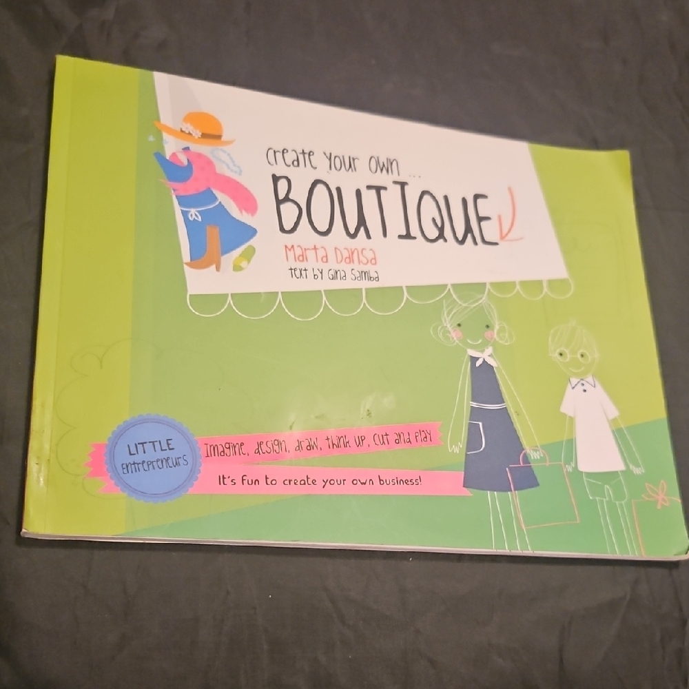 Fashion Boutique Activity Book!